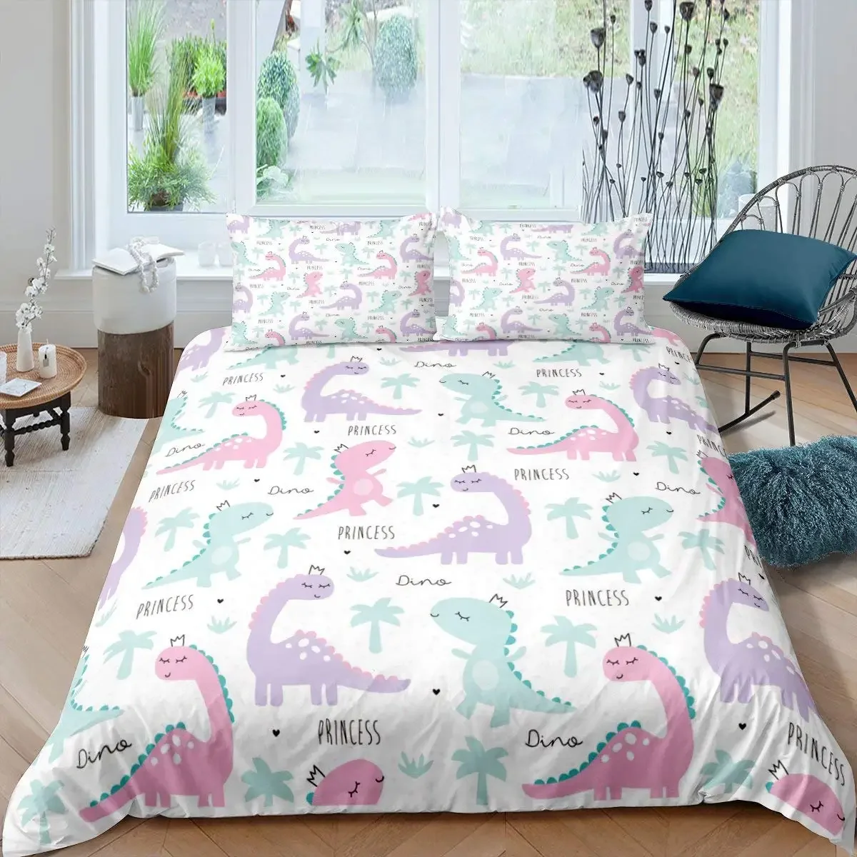 Dinosaur Bedding Set | Cozy Duvet Cover, Bed Sheet & Pillowcases for Dino Lovers #196 Dinosaur Bedding Set | Cozy Duvet Cover, Bed Sheet & Pillowcases for Dino Lovers #196