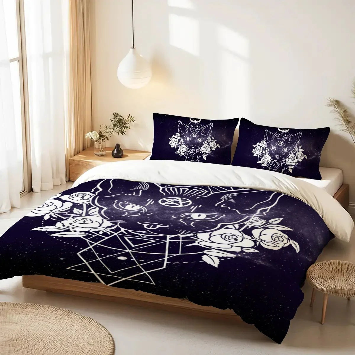 Cat Paw Bedding set, Cat King Size Bedding Set, Cat Tracks Soft Duvet Cover Set, Witchy Cat LTTL Bedding Set, Gifts for Cat Cat Paw Bedding set, Cat King Size Bedding Set, Cat Tracks Soft Duvet Cover Set, Witchy Cat LTTL Bedding Set, Gifts for Cat