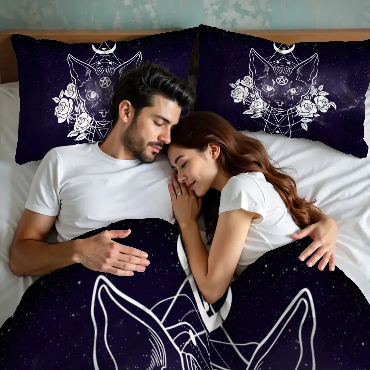 Cat Paw Bedding set, Cat King Size Bedding Set, Cat Tracks Soft Duvet Cover Set, Witchy Cat LTTL Bedding Set, Gifts for Cat Cat Paw Bedding set, Cat King Size Bedding Set, Cat Tracks Soft Duvet Cover Set, Witchy Cat LTTL Bedding Set, Gifts for Cat