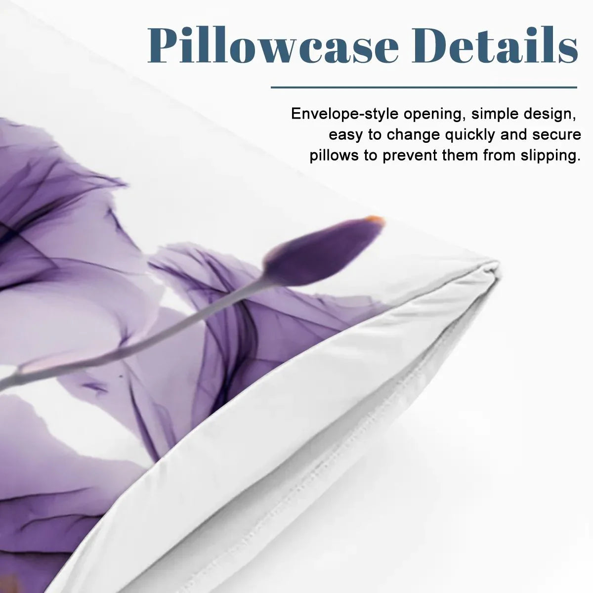 Gentian Hope Duvet Cover Bedding Set | Personalized 3-pc Duvet Cover With Pillowcases Gentian Hope Duvet Cover Bedding Set | Personalized 3-pc Duvet Cover With Pillowcases