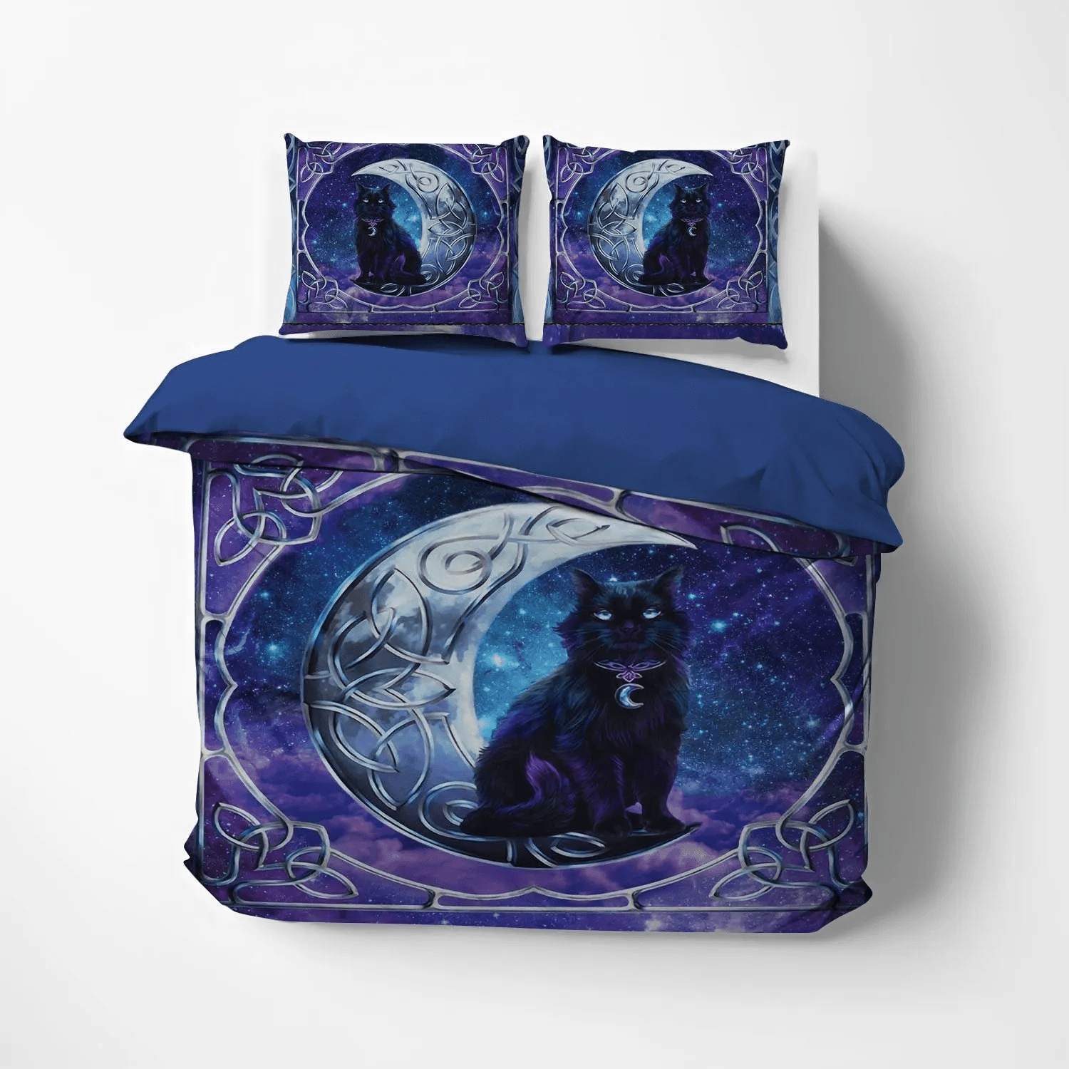 Personalized 3-piece Duvet Cover Bedding Set Celtic Bedding set, Celtics King Size Bedding Set, Crescent Moon Queen Size Bedding Set, Celtic Moon Cat PTS Bedding Set, Gifts for Celtic Personalized 3-piece Duvet Cover Bedding Set Celtic Bedding set, Celtics King Size Bedding Set, Crescent Moon Queen Size Bedding Set, Celtic Moon Cat PTS Bedding Set, Gifts for Celtic
