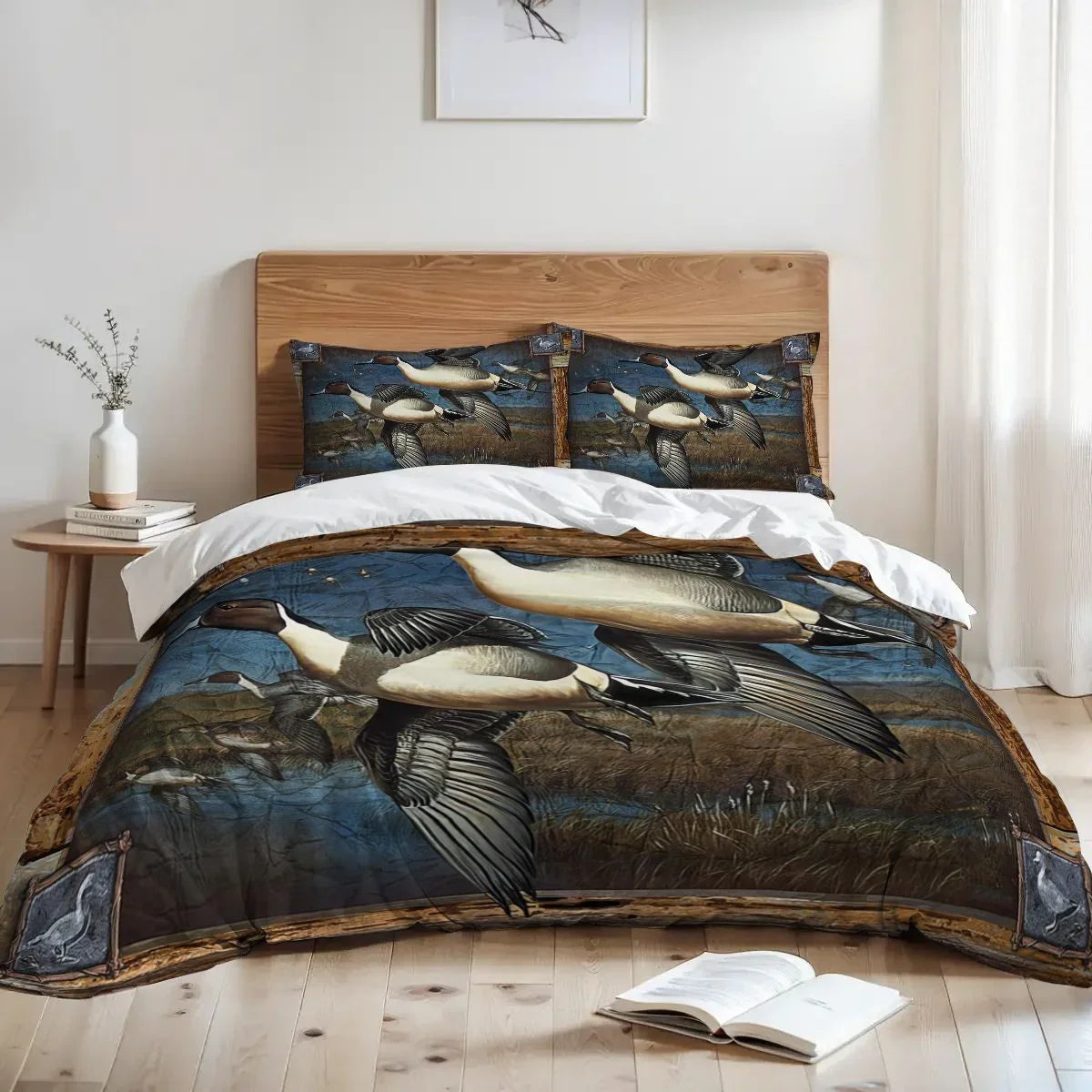 Personalized 3-piece Duvet Cover Bedding Set Duck Hunting King Size Bedding Set, I Still Play Duck Duck Goose Queen Size Bedding Set, Duck Hunting Bedding Set, Gifts for Duck Hunting Personalized 3-piece Duvet Cover Bedding Set Duck Hunting King Size Bedding Set, I Still Play Duck Duck Goose Queen Size Bedding Set, Duck Hunting Bedding Set, Gifts for Duck Hunting