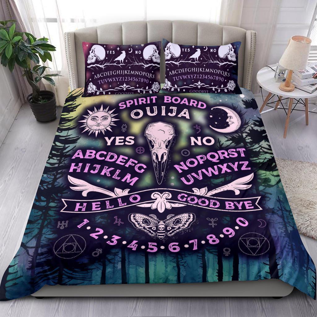 Personalized Gothic ouija board witch bedding set Personalized Gothic ouija board witch bedding set