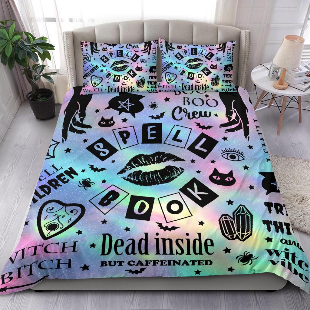 Personalized Pastel goth witch Duvet Cover Bedding Set 3-pc Personalized Pastel goth witch Duvet Cover Bedding Set 3-pc