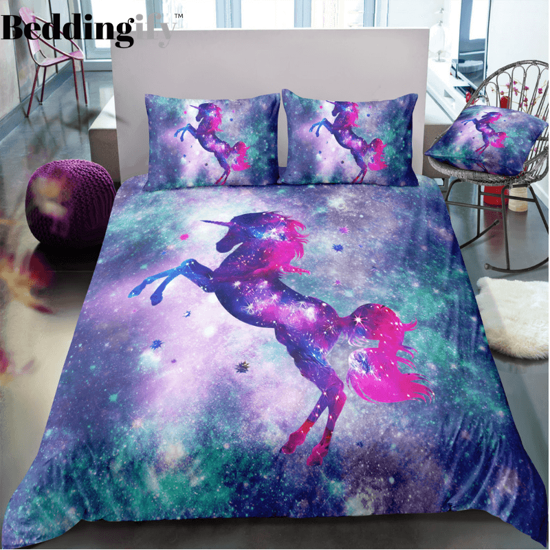 Personalized Universe Unicorn Bedding Set Duvet Cover Bedding Set Personalized Universe Unicorn Bedding Set Duvet Cover Bedding Set