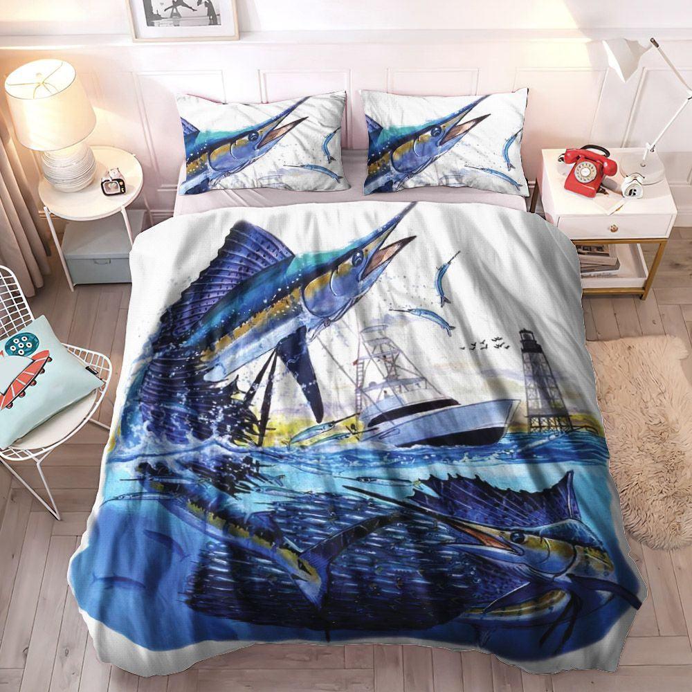 Soft Duvet Cover Set, Queen Size Bedding Set, King Size Bedding Set, Bedding Set, Cozy Bedding Set, Swordfish Bedding Sets Soft Duvet Cover Set, Queen Size Bedding Set, King Size Bedding Set, Bedding Set, Cozy Bedding Set, Swordfish Bedding Sets
